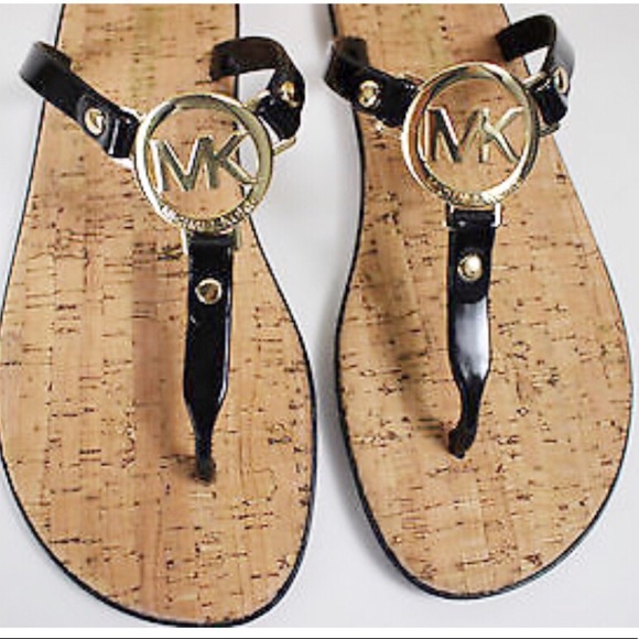 Michael Kors Shoes - Final drop! MICHAEL KORS Black MK Monogram CHARM